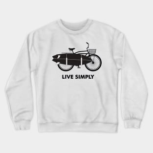 Live simply Crewneck Sweatshirt